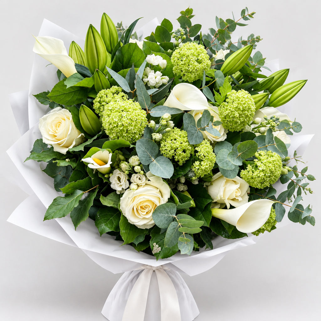 The Knightsbridge Classic White Bouquet