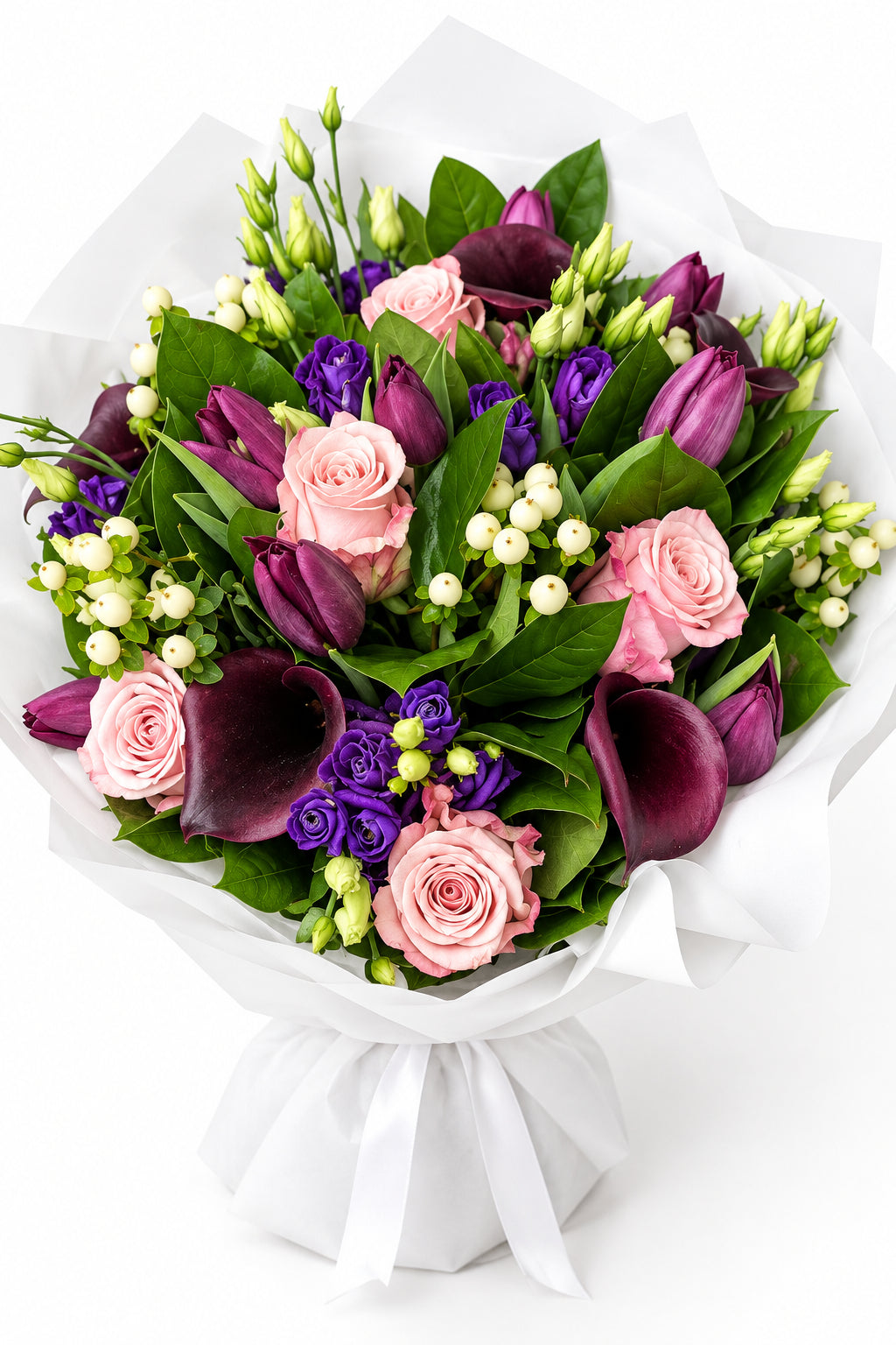 The Chelsea Deep Purple Signature Bouquet